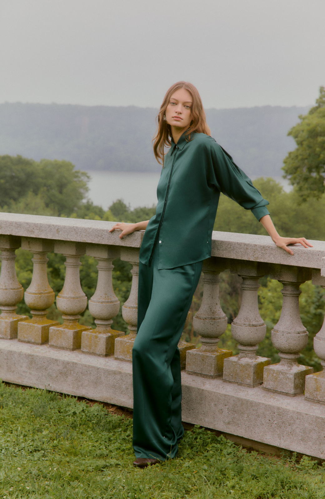 Satin Crepe Sara Pant