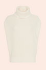 Sleeveless Turtleneck Sweater