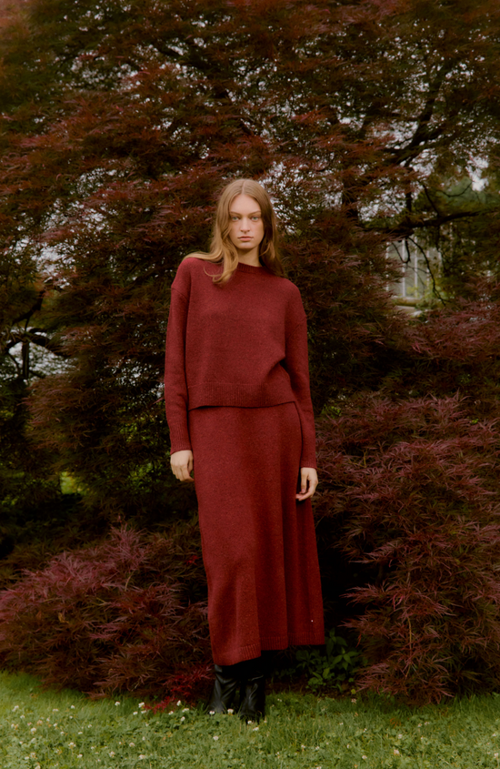 Donegal Knit Skirt