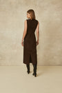 Suede Vest Dress