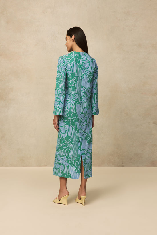 Tropical Cotton Caftan