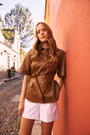 Leather Laser Cut Jacket
