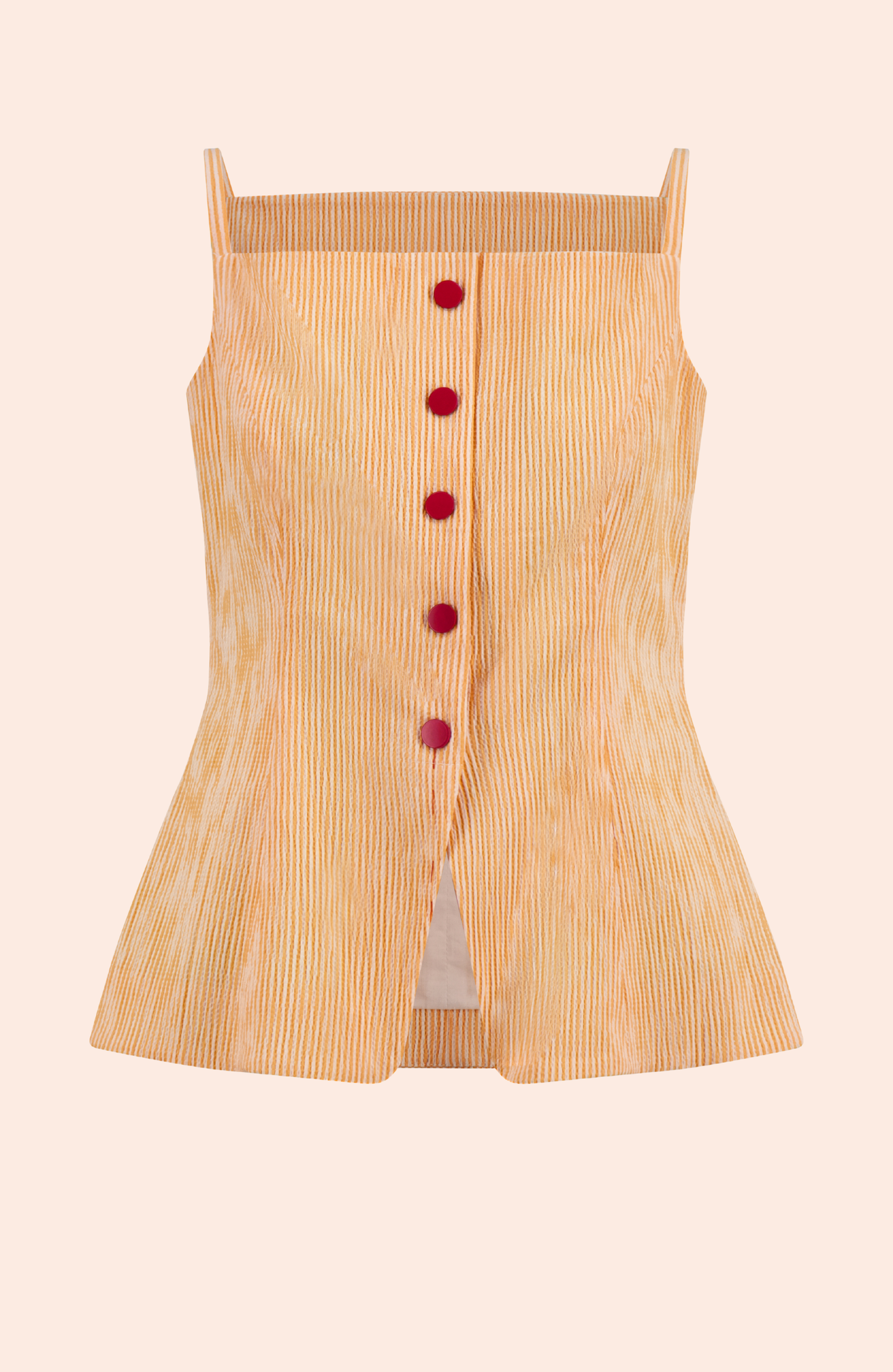 Striped Seersucker Top