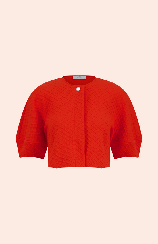 Textured Jersey Jacket