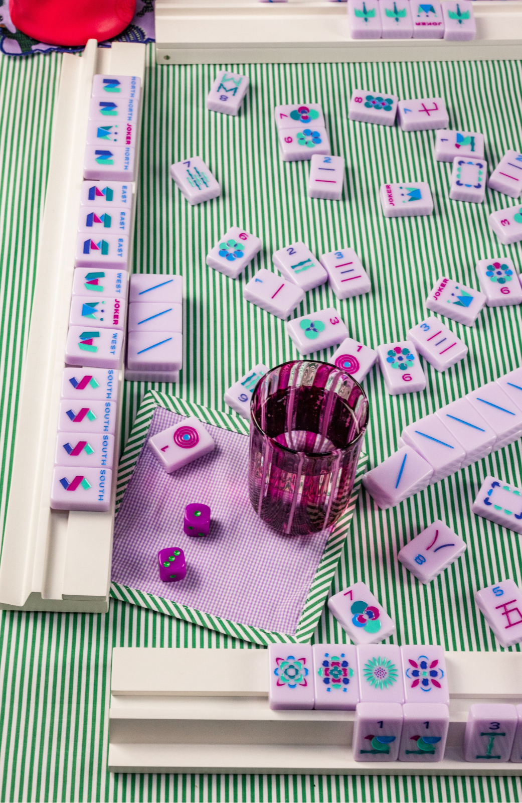 TML x Pearl by Lela Rose Cocktail Napkins (Gingham