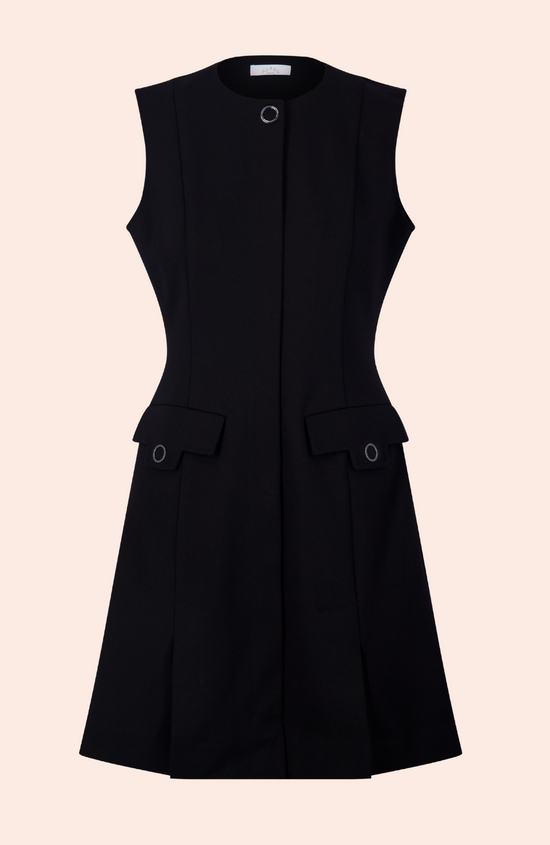 Ponte Vest Dress