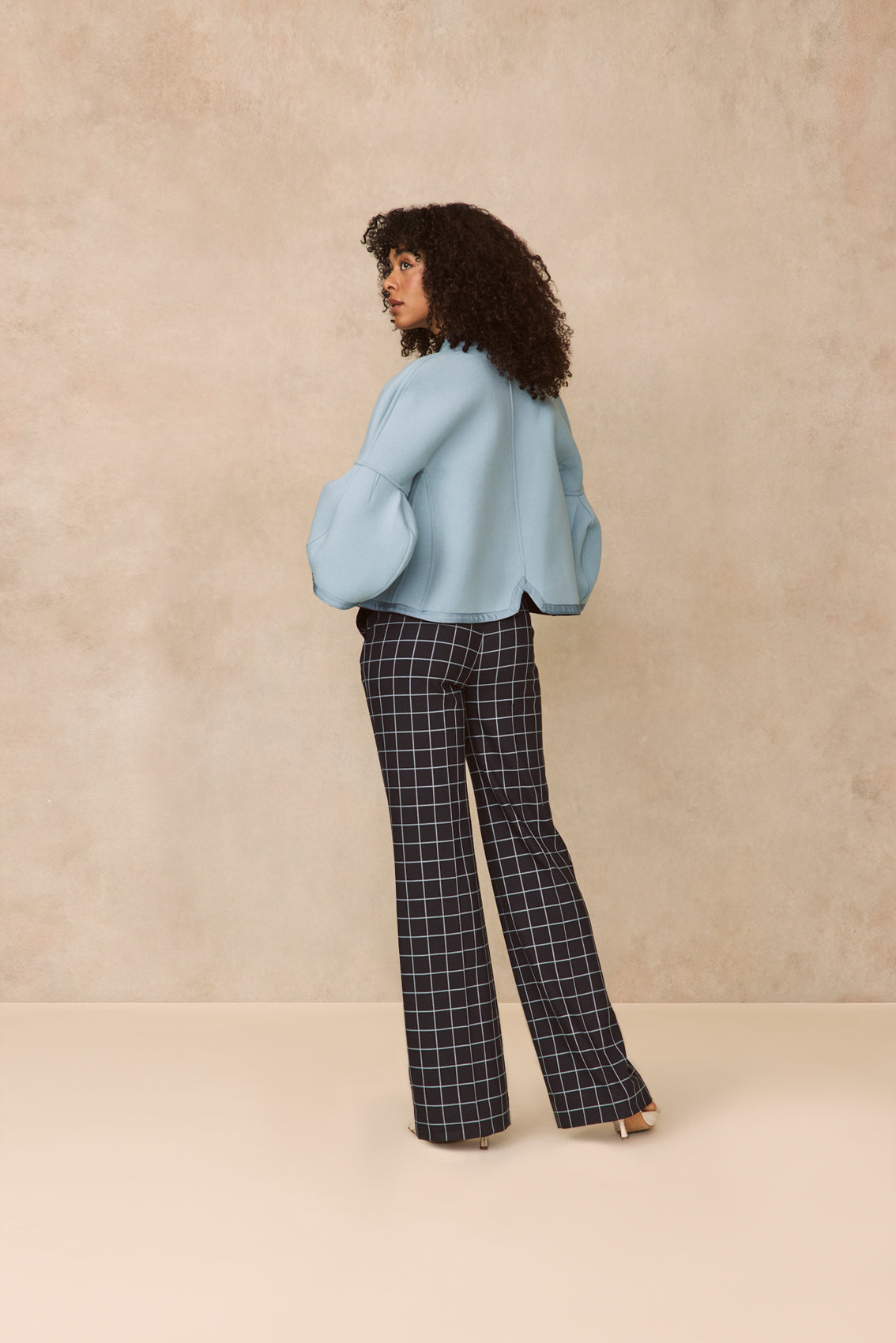 Oversized Check Hanna Pant