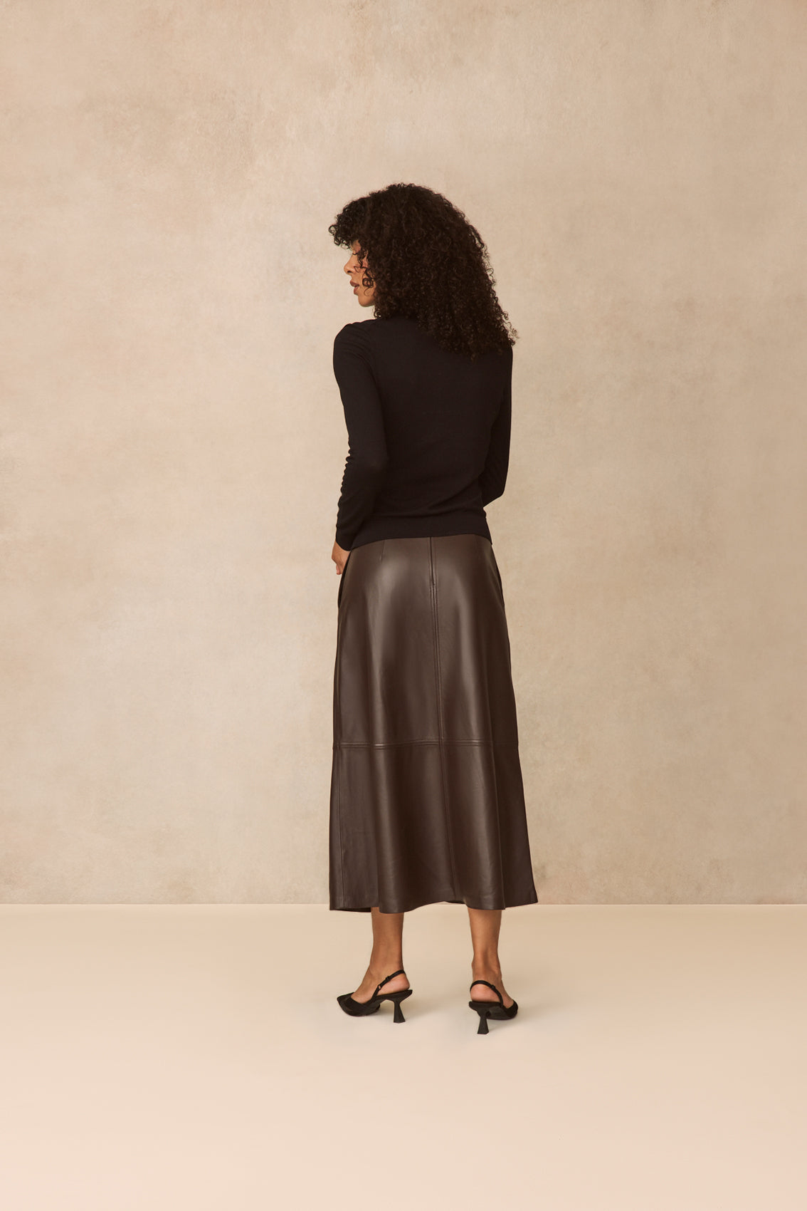 Cross Mock Neck Pullover