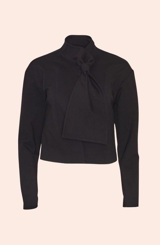 Ponte Bow Detail Jacket