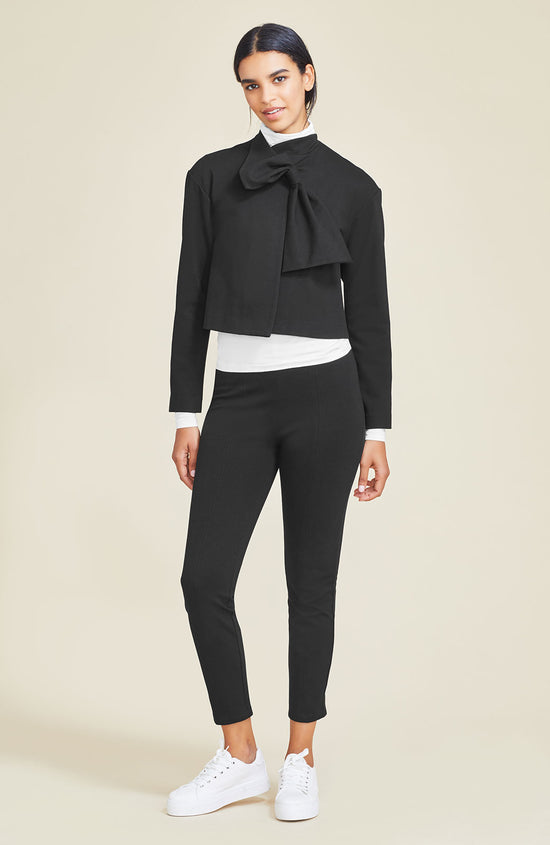 Ponte Bow Detail Jacket