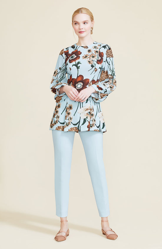 Floral Crepe Full Sleeve Top