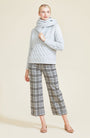 Plaid Wool Casey Pant