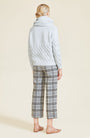 Plaid Wool Casey Pant