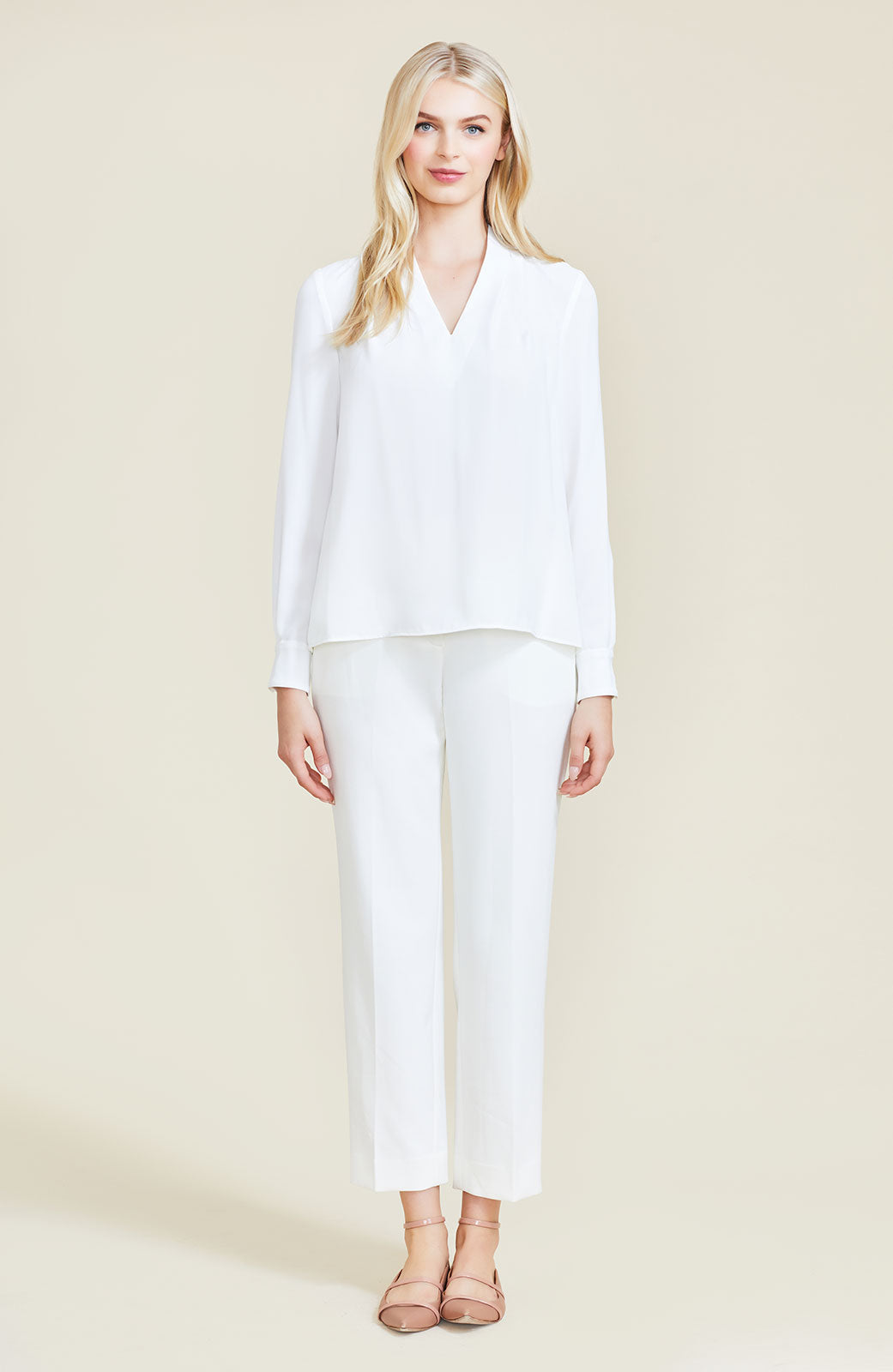 Stretch Crepe Erin Pant