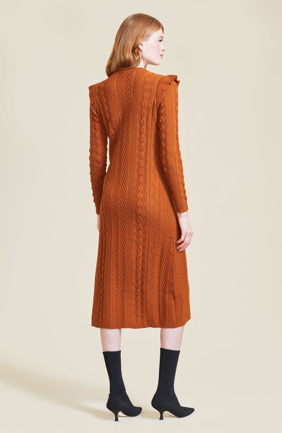 Pointelle Knit Dress