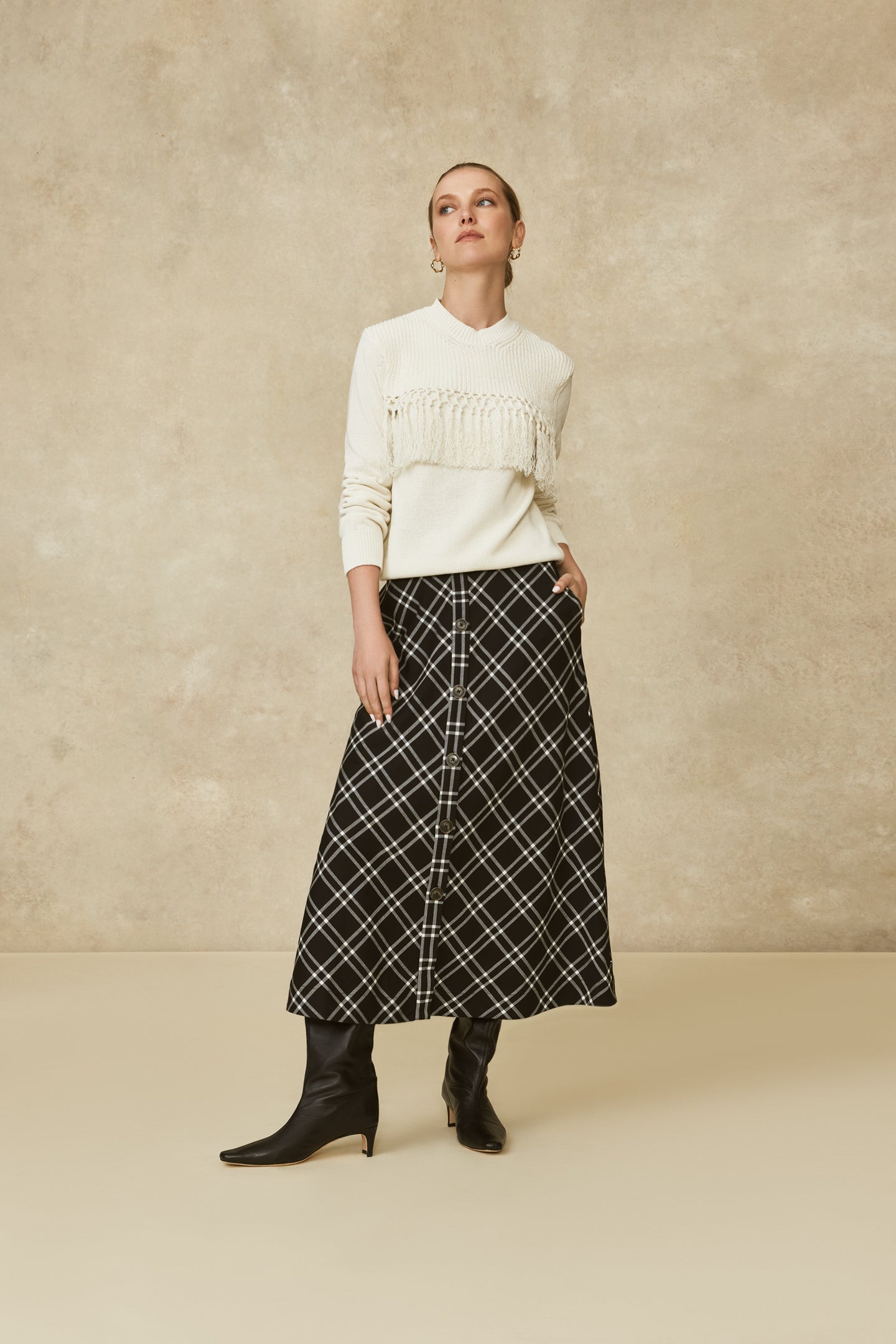 Fringe Detail Sweater