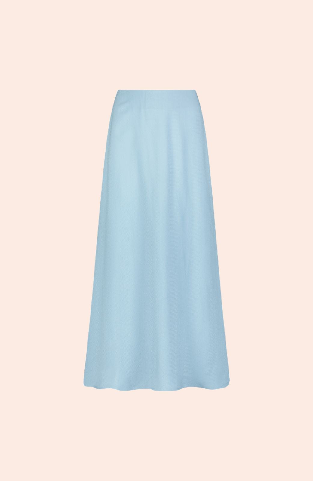 Textured Fluid Crepe Skirt
