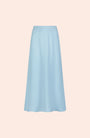 Textured Fluid Crepe Skirt