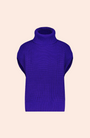 Sleeveless Turtleneck Sweater
