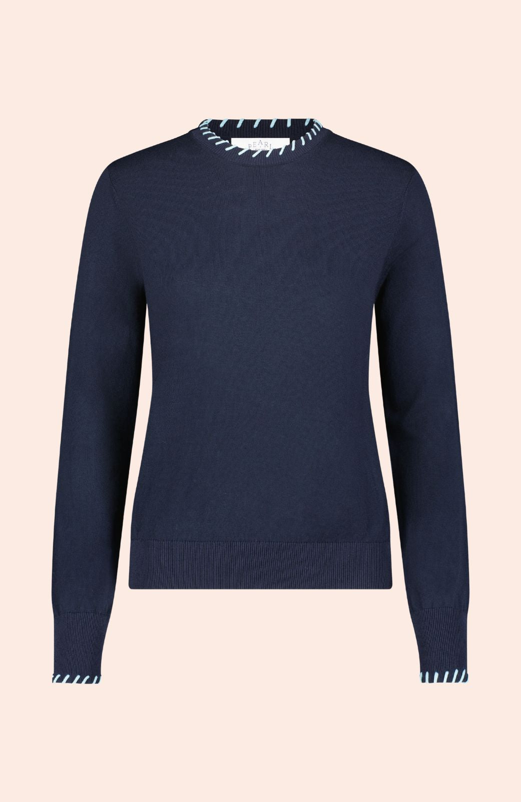Whipstitch Crewneck Knit