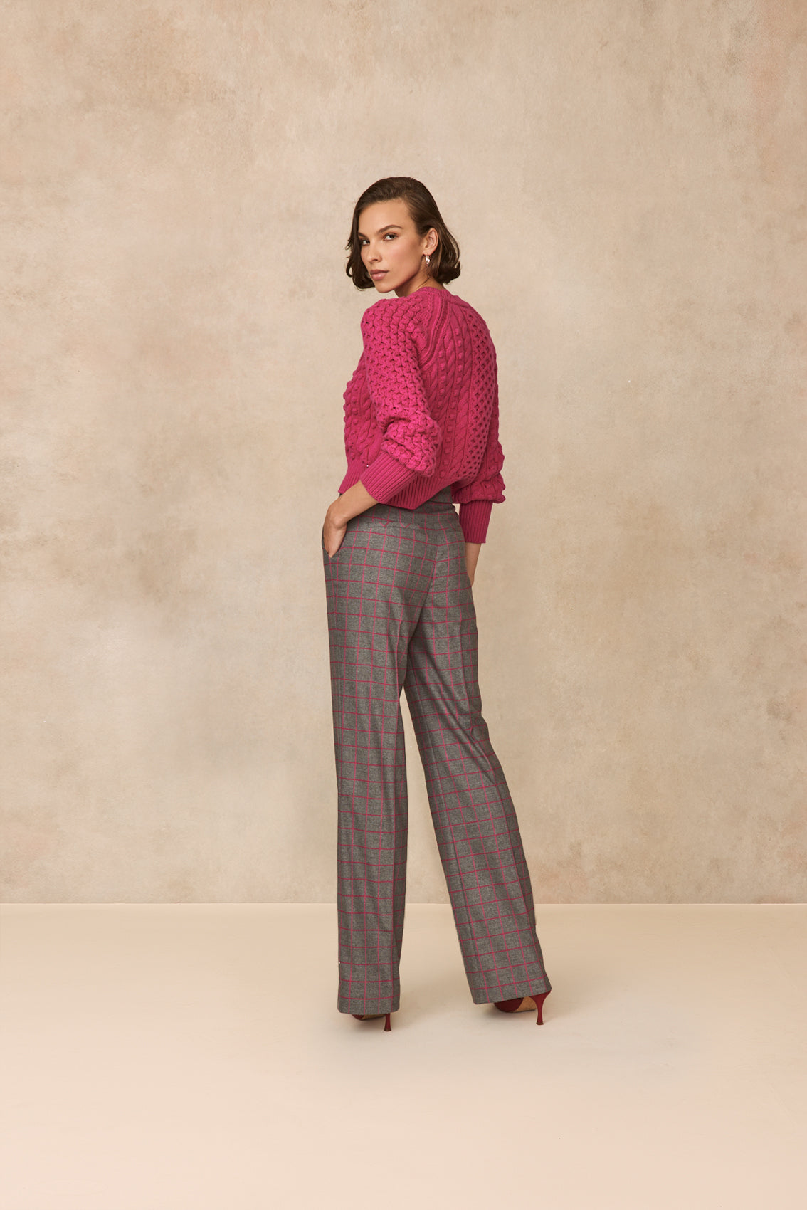 Oversized Check Hanna Pant