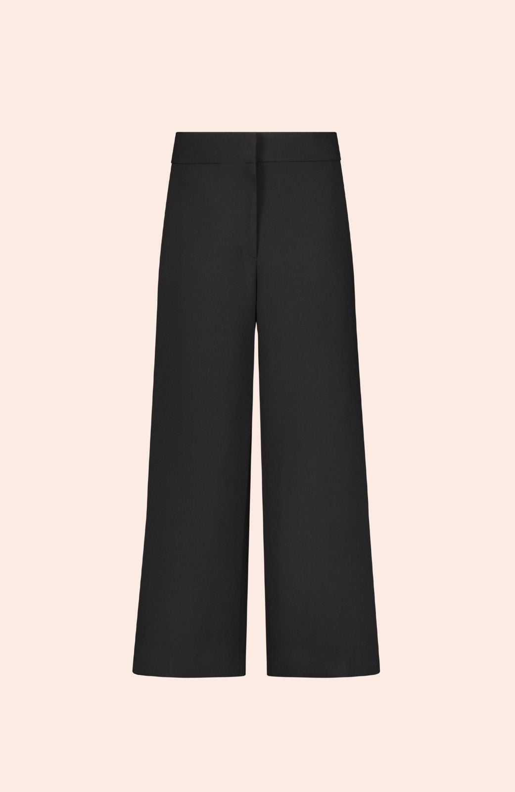 Stretch Crepe Cropped Pant