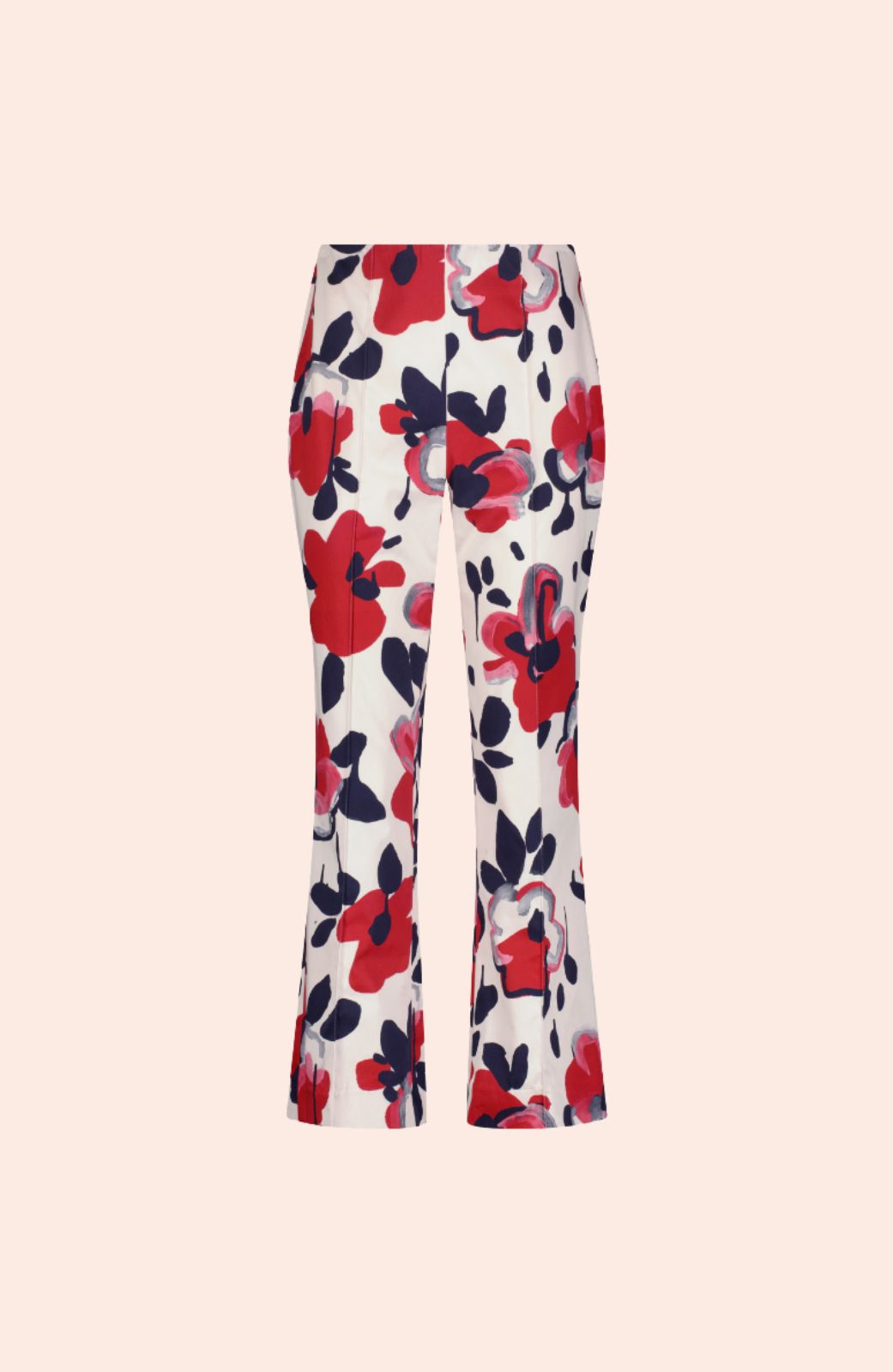 Floral Painted Cotton Kate Pant