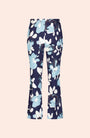 Floral Painted Cotton Kate Pant