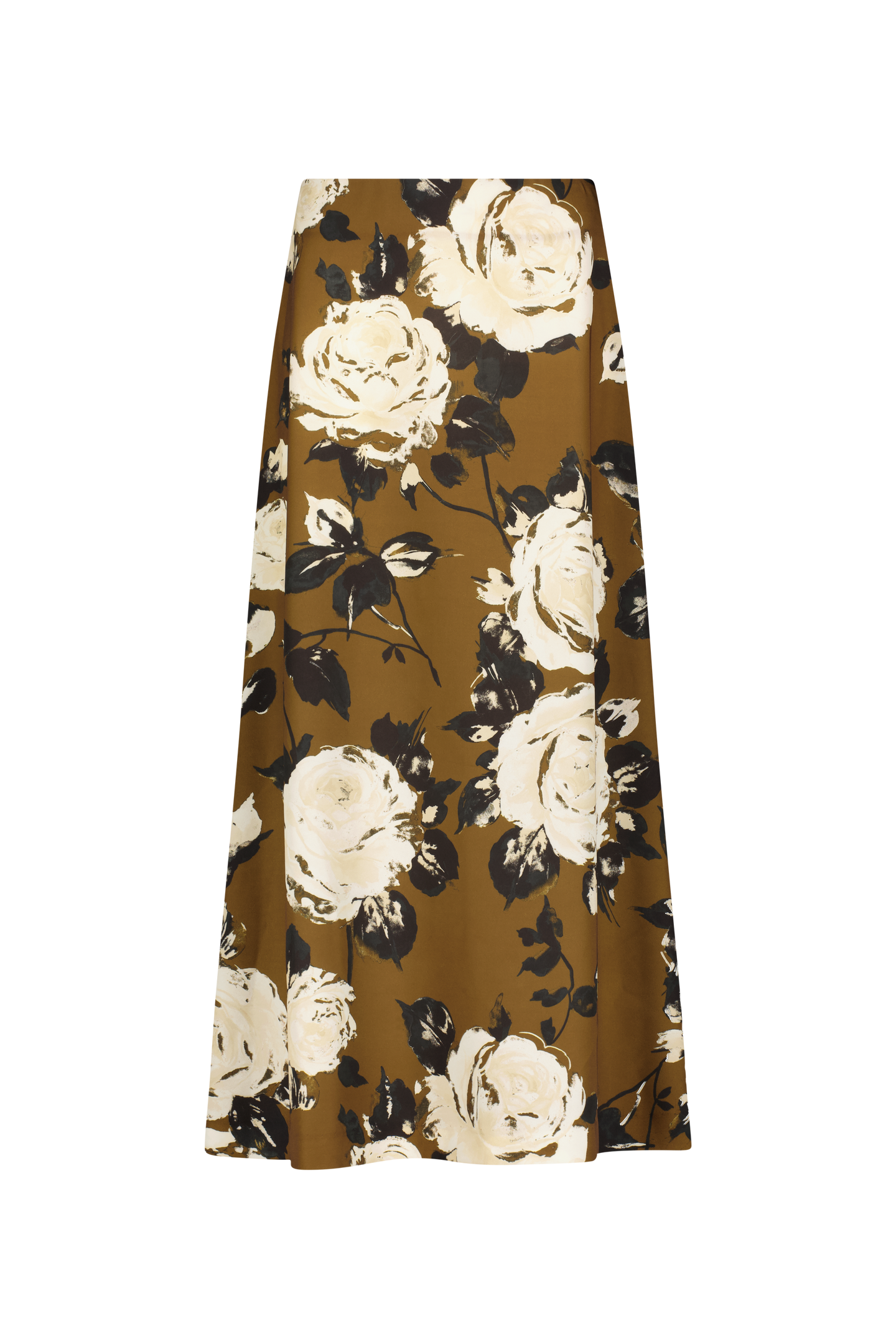 Rose Crepe Skirt