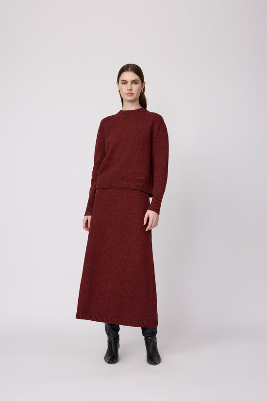 Donegal Knit Skirt
