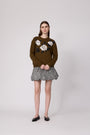 Rose Embroidered Sweater