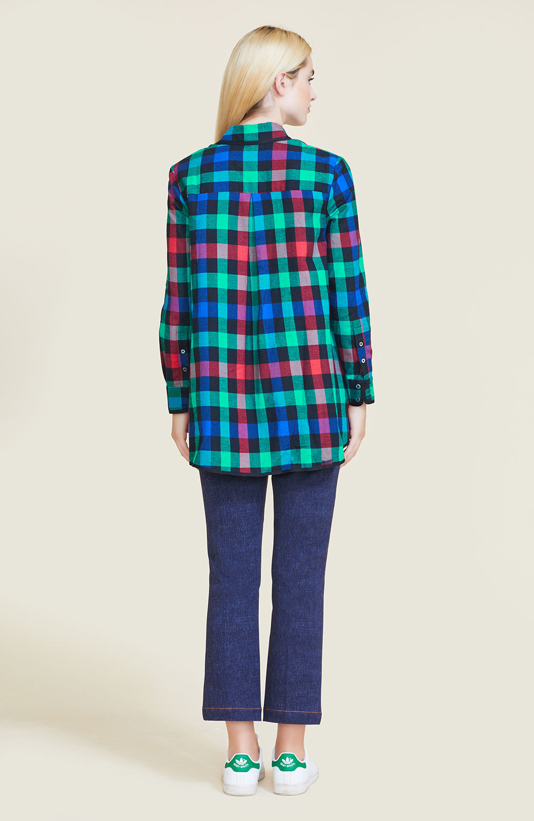 Plaid Flannel Swing Shirt