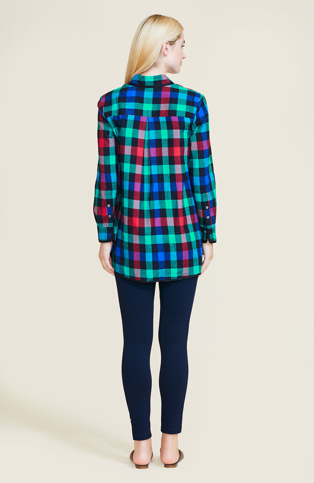 Plaid Flannel Swing Shirt