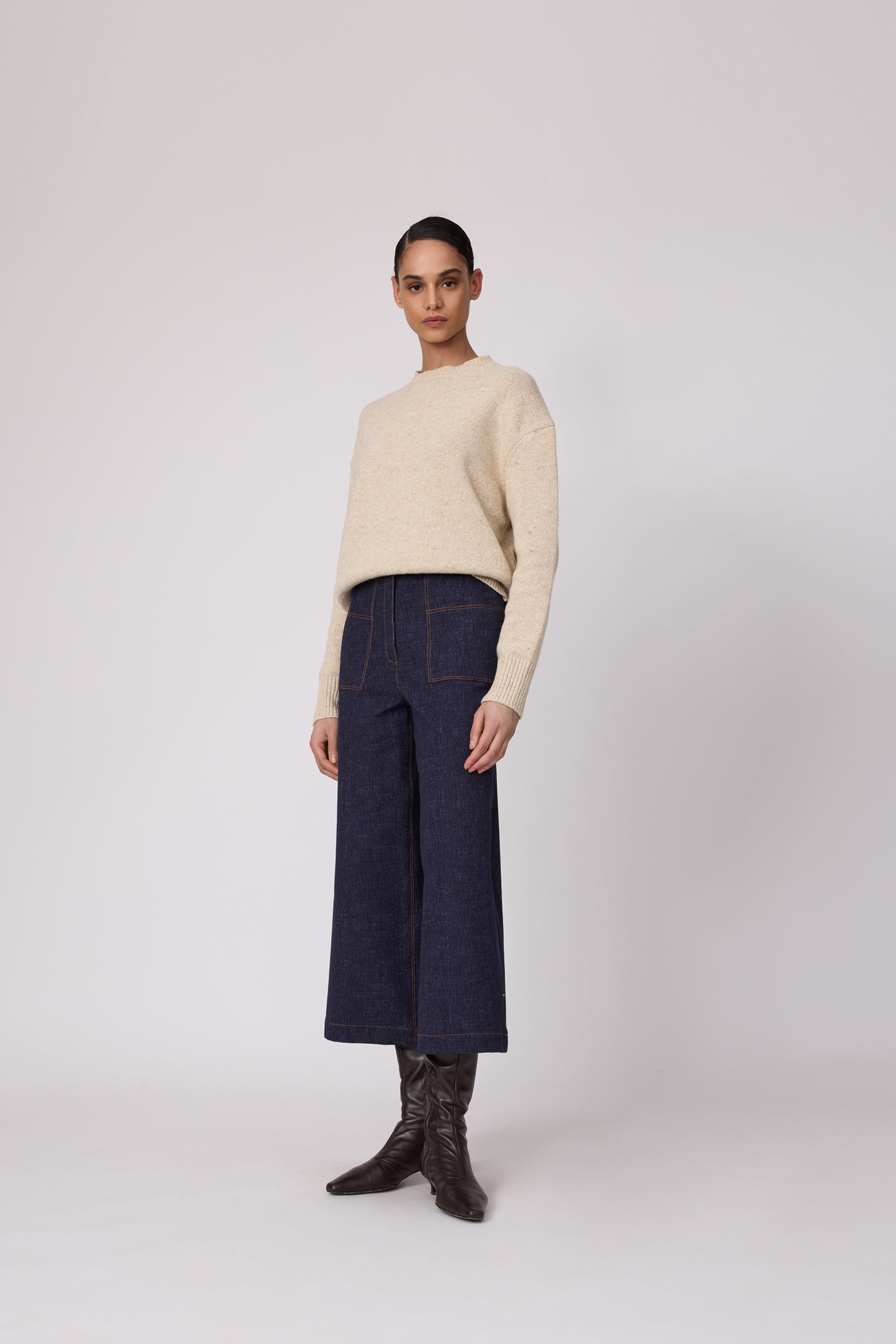 Stretch Denim Margo Pant