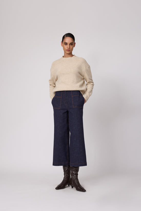 Stretch Denim Margo Pant