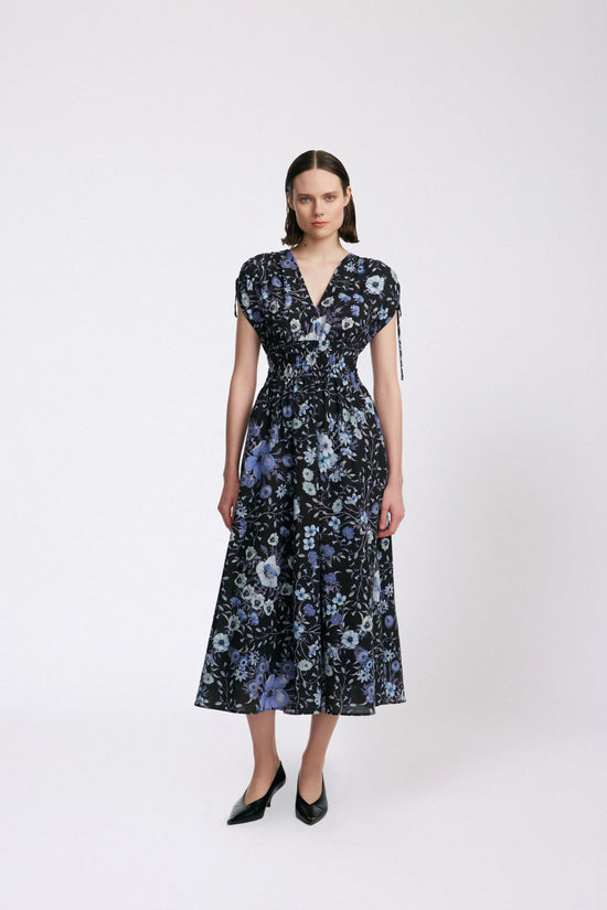 Wildflower Voile Midi Dress