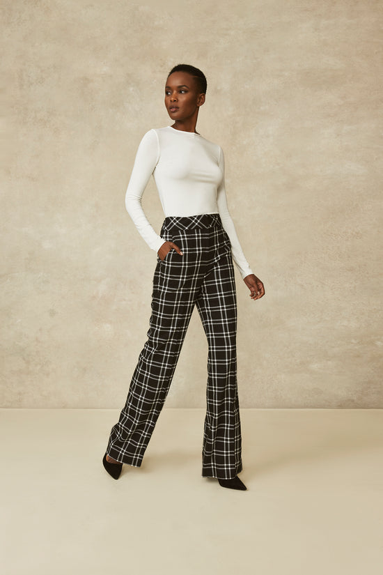 Oversized Plaid Hanna Pant