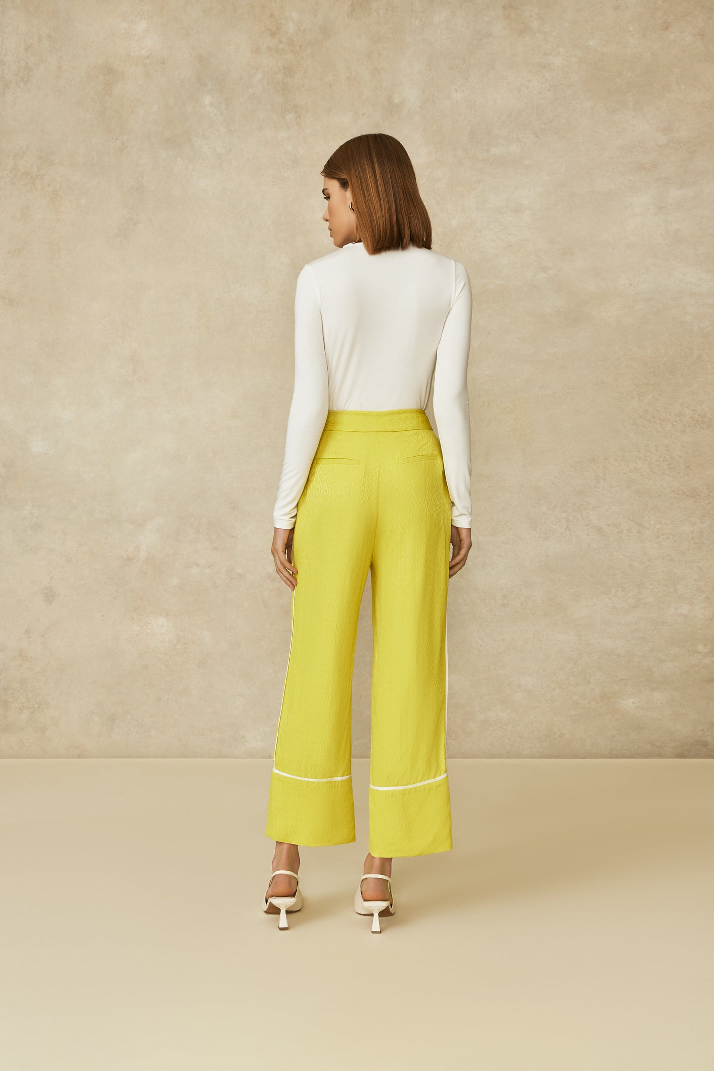 Equestrian Jacquard Tipped Pant