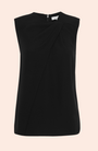 Fluid Crepe Knot Detail Top