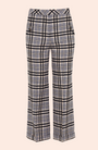 Plaid Wool Casey Pant