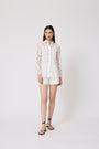 Embroidered Eyelet Shirt