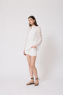 Embroidered Eyelet Shirt