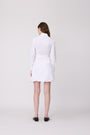 Cotton Poplin Bubble Hem Dress