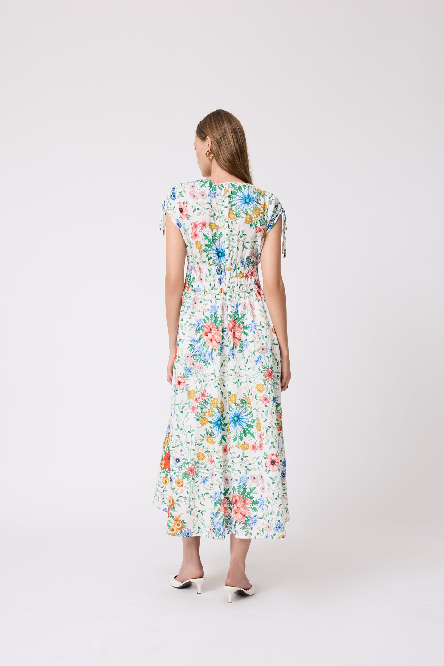 Wildflower Voile Midi Dress