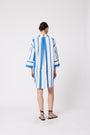 Striped Cotton Poplin Tunic Dress