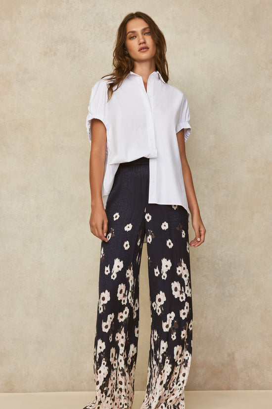 Floral Crepe Pant