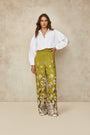 Floral Crepe Pant