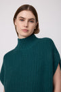 Sleeveless Turtleneck Sweater