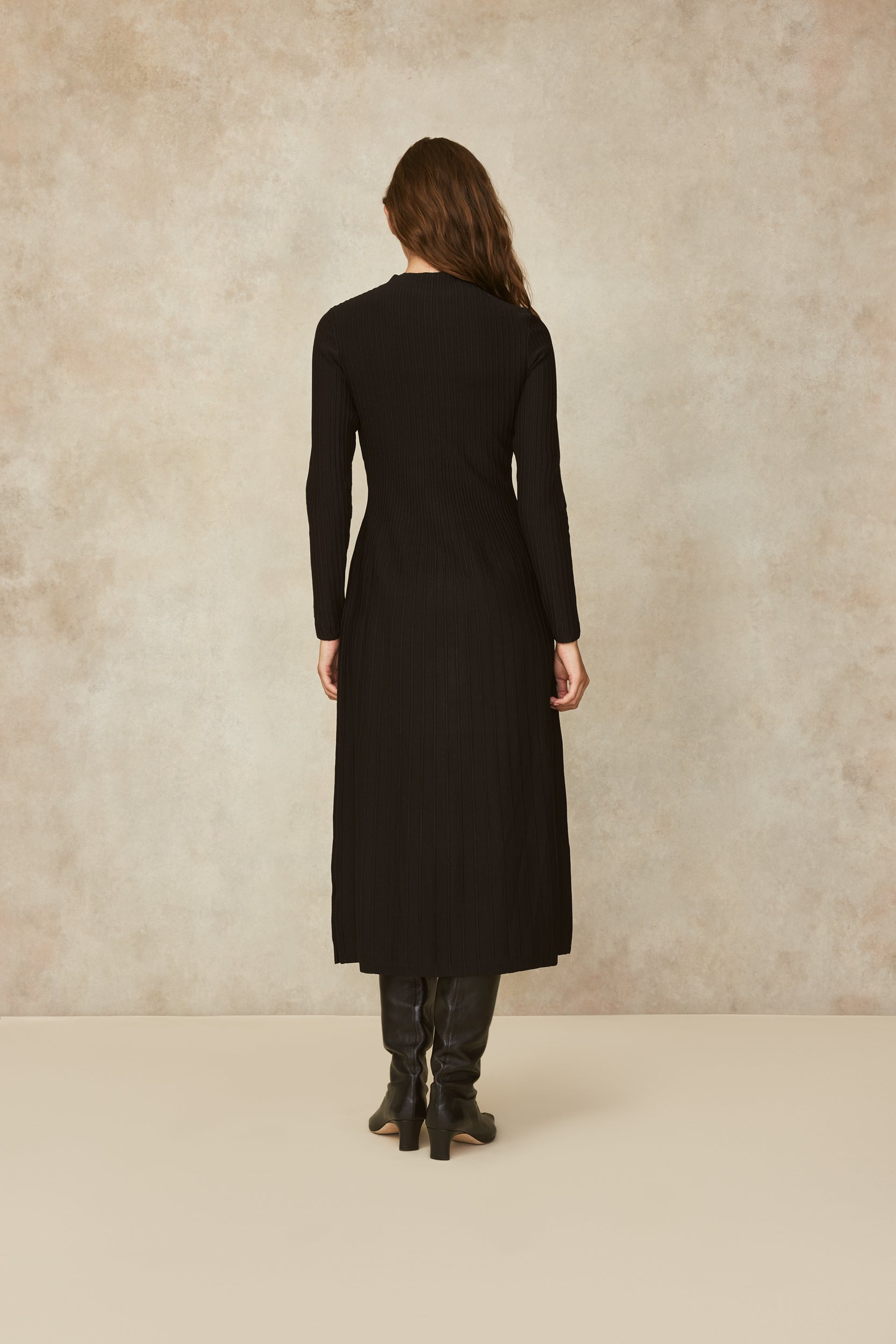 Ottoman Knit Dress – Pearl by Lela Rose