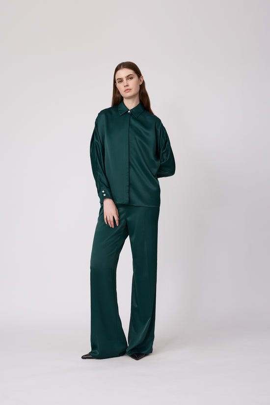 Satin Crepe Shirt